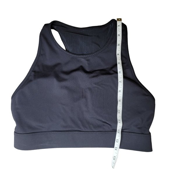 Fabletics Trinity High Impact Sports Bra Black padded no size - Picture 3 of 5